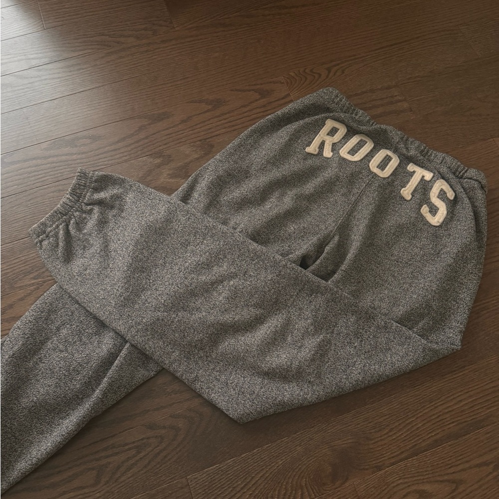 Roots light grey Sweatpants Soft Cotton Blend
